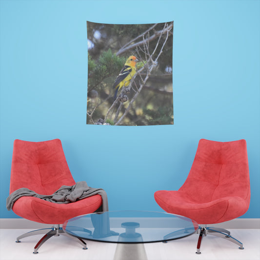 Western Tanager Wall Tapestry