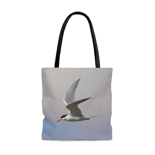Tote Bag W/ common tern on it