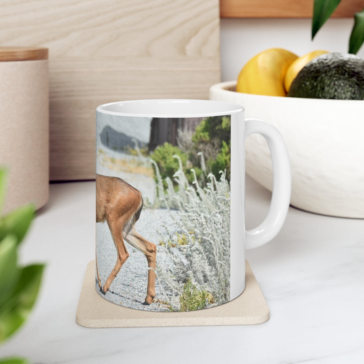 Mule Deer Ceramic Mug 11oz