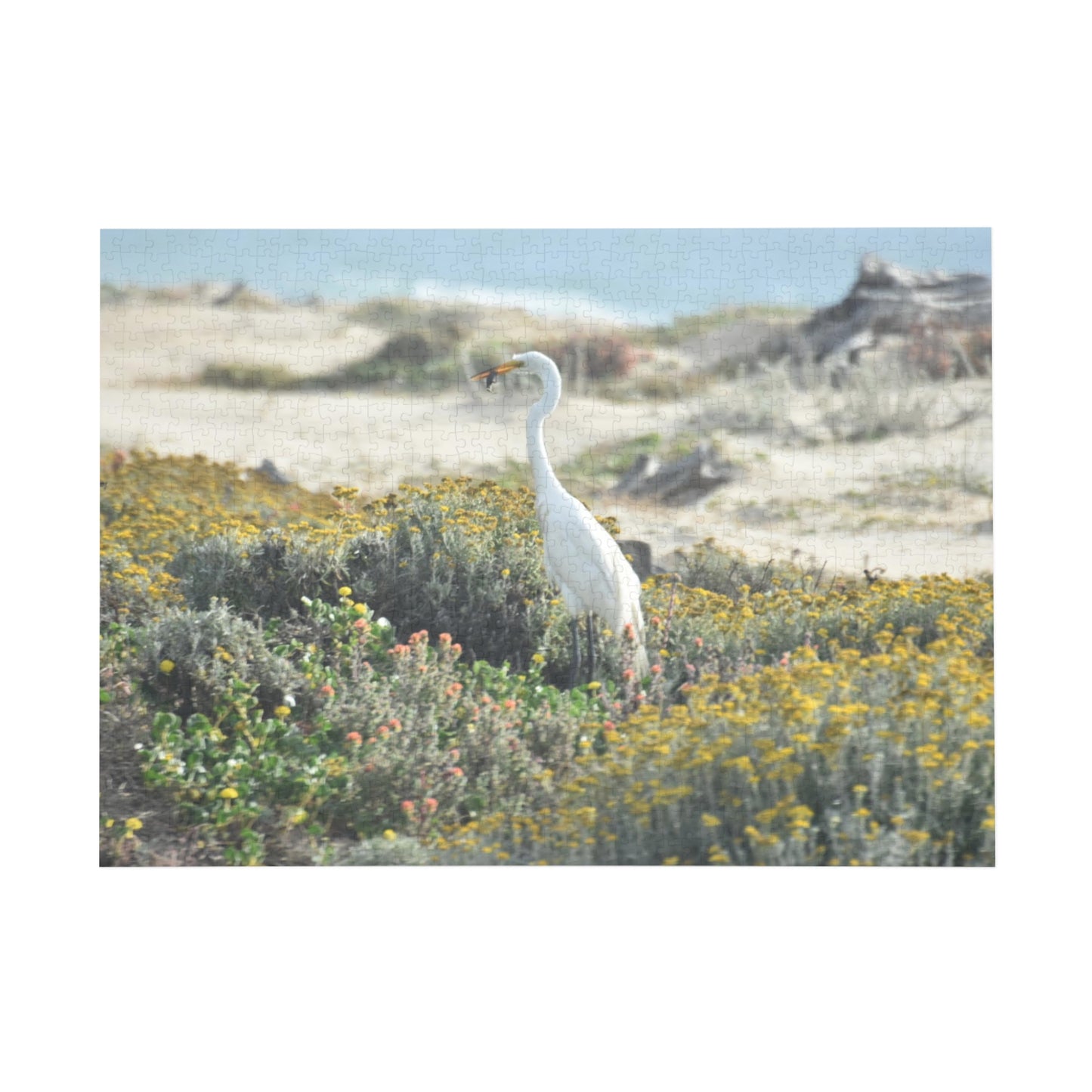 White Egret Puzzle (1000-Piece)