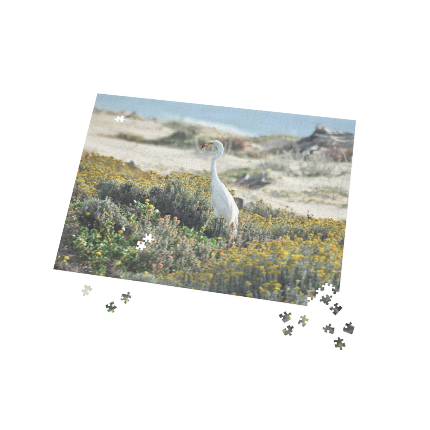 White Egret Puzzle (1000-Piece)