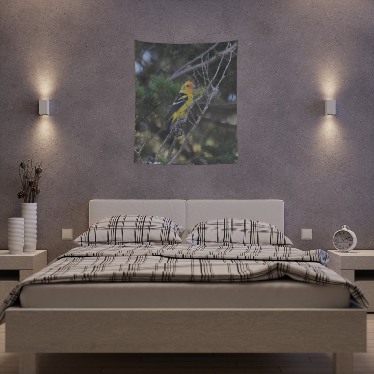 Western Tanager Wall Tapestry