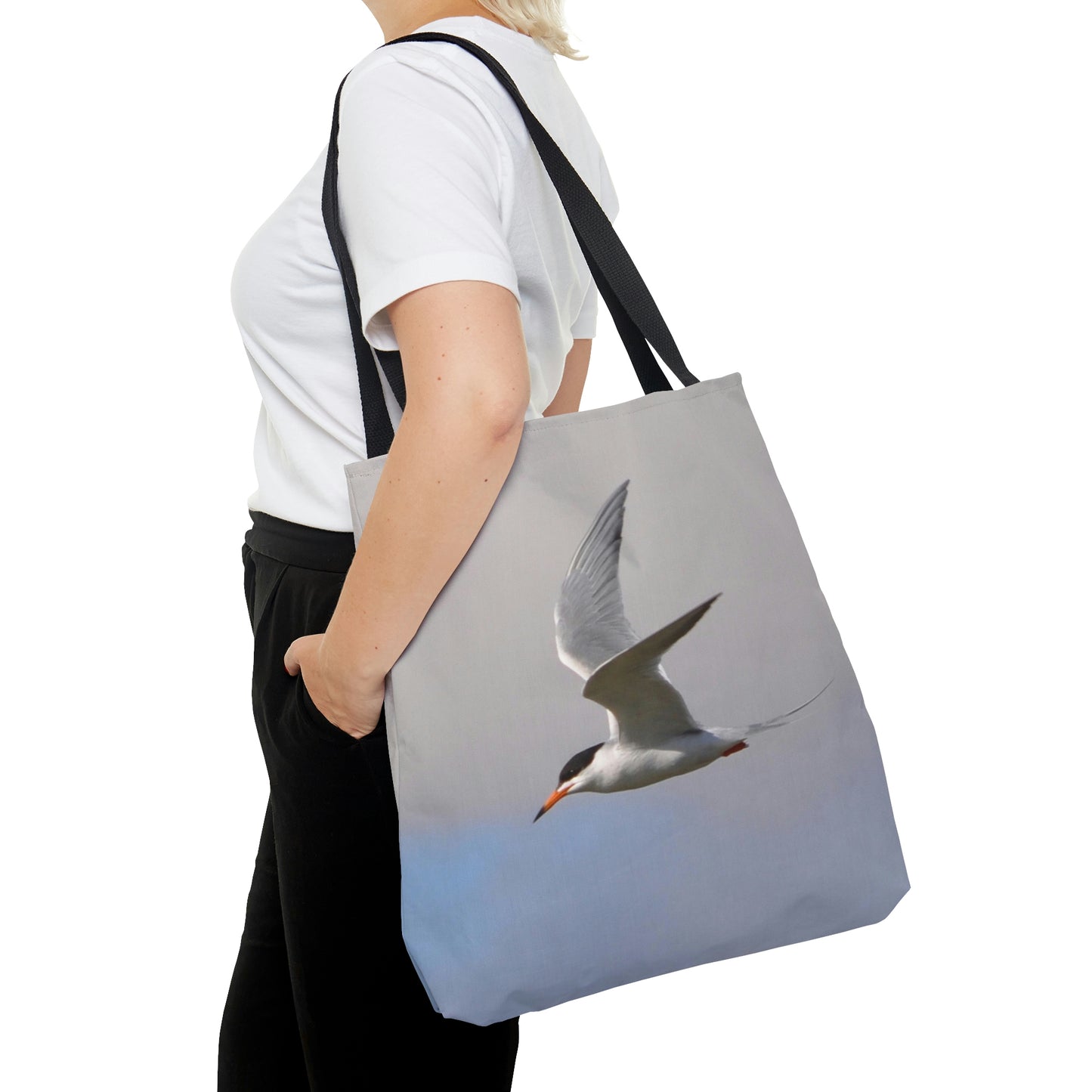 Tote Bag W/ common tern on it